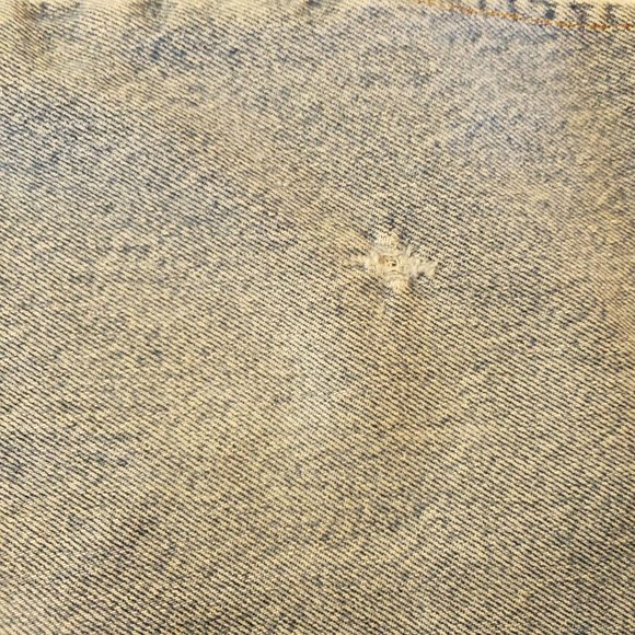 BILL BLASS Vintage Jeans size 10 rigid denim straight leg cropped - Picture 8 of 12